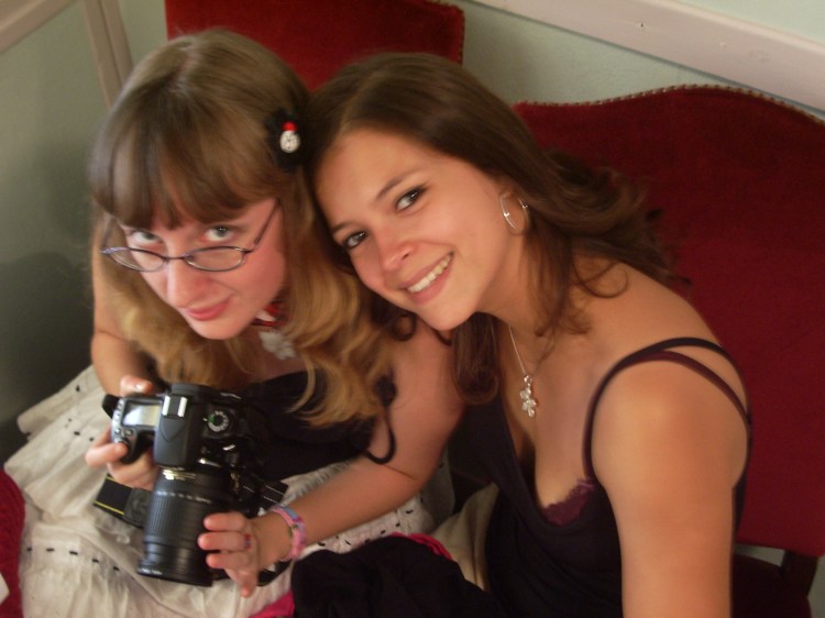 Sarah et Valentine en 2007